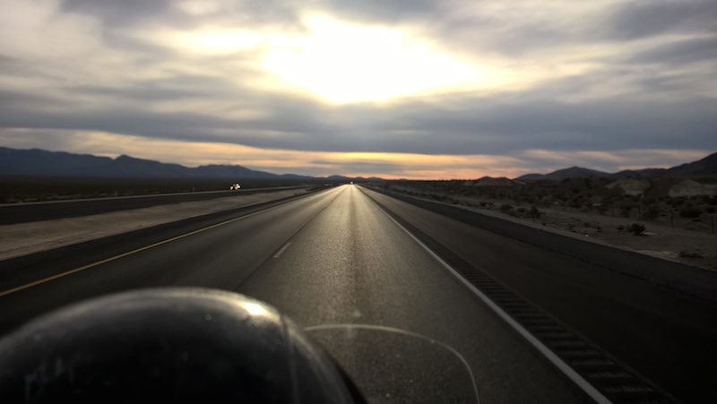 Sunset in Nevada