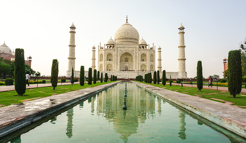 Taj Mahal in India