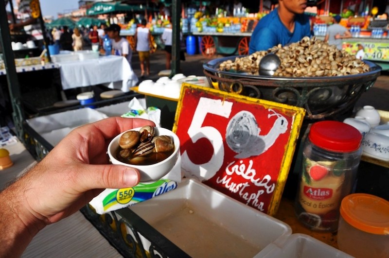 Marrakech snails